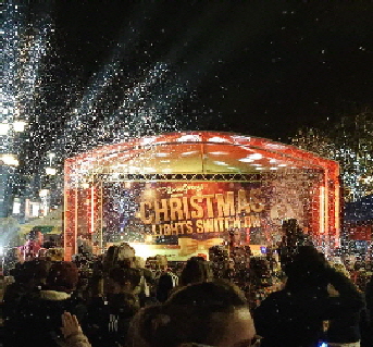 PLRS Sound & Stage Hire TS1Christmas Lights Turn on 
