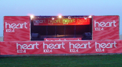 PLRS Mobile Stage M1 Heart Radio