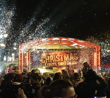 PLRS Sound & Stage Hire TS1Christmas Lights Turn on 